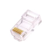 Коннектор RJ45(8P8C) кат.6 неэкранир. универс. (уп.100шт) TOKOV ELECTRIC TKE-CNR-623-UTP