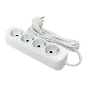 Удлинитель 4х3м с заземл. 16А IP20 Эксперт 3.0кВт ПВС 3х1 PROxima EKF UBA16-310-4-03