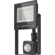 Прожектор светодиодный 90 686 OFL-02-30-6.5K-BL-IP65-LED 30Вт 6500К IP65 2400лм с датчиком движения черн. ОНЛАЙТ 90686