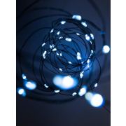 Гирлянда «Роса» DC-G06-120W 120 microLED 12.1м. 8реж. 3хAA бел. ФАZА 5059627