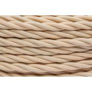 Провод ретро 2х1.5 матов. зол./песочн. (уп.20м) Bironi B1-424-719-20