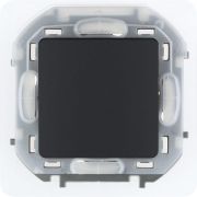 Переключатель 1-кл. Inspiria 10А IP44 250В 10AX механизм антрацит IEK 673673